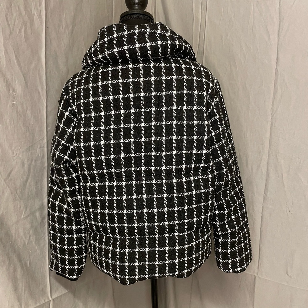 NWT Jason Wu Black and White Puffer Jacket - Picture 4 of 12